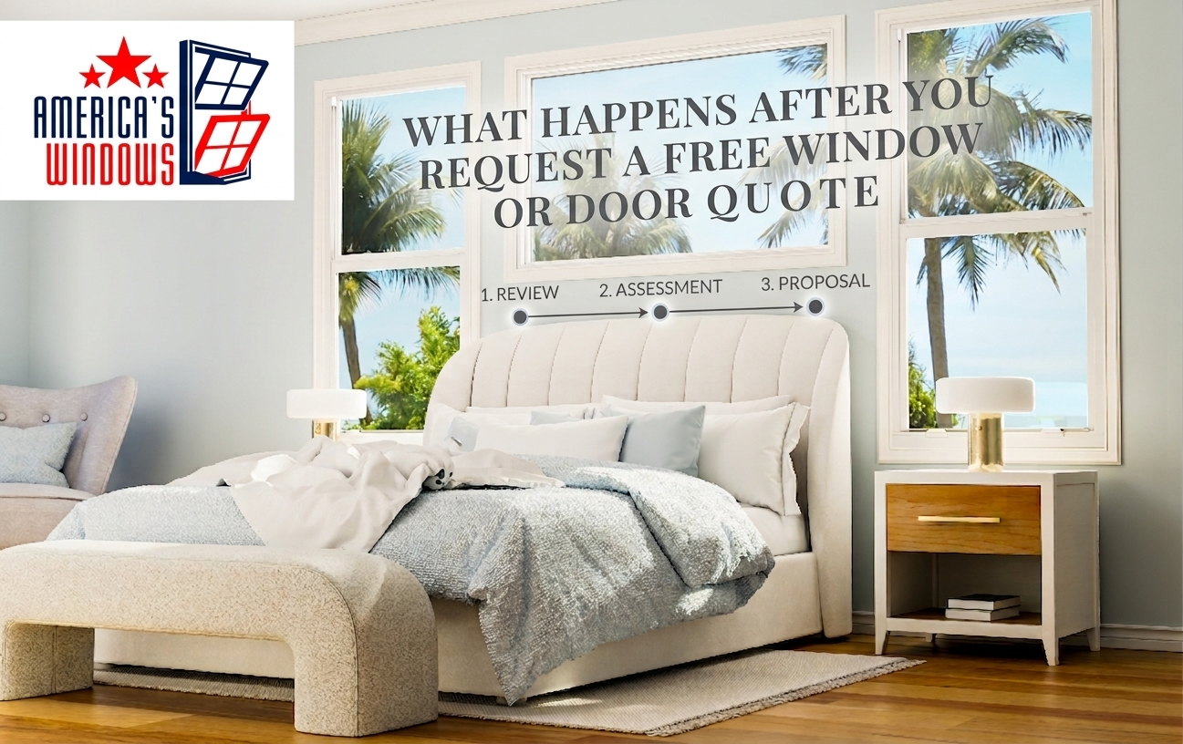 Window or Door Quote_Before, during and after a free quote